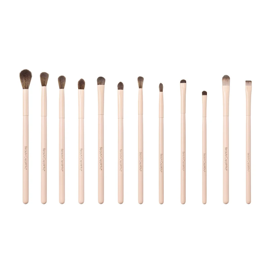 Set de brochha para ojos Nude X 12 Piece Brush Set