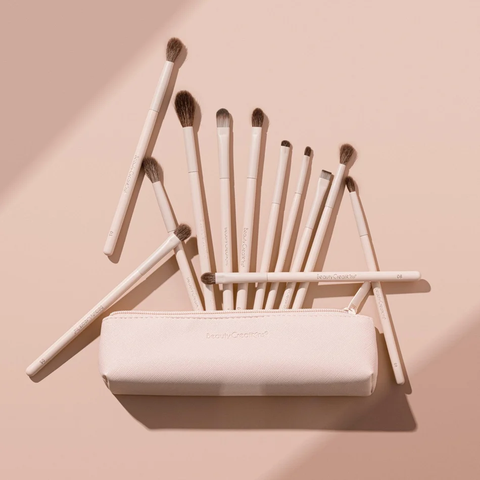 Set de brochha para ojos Nude X 12 Piece Brush Set