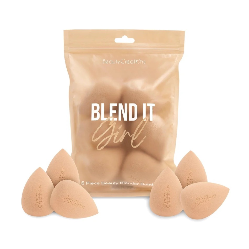 Set de 6 esponjas Nude Blend it Girl