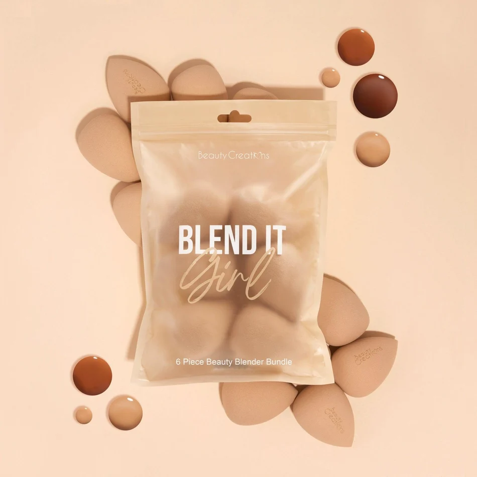 Set de 6 esponjas Nude Blend it Girl