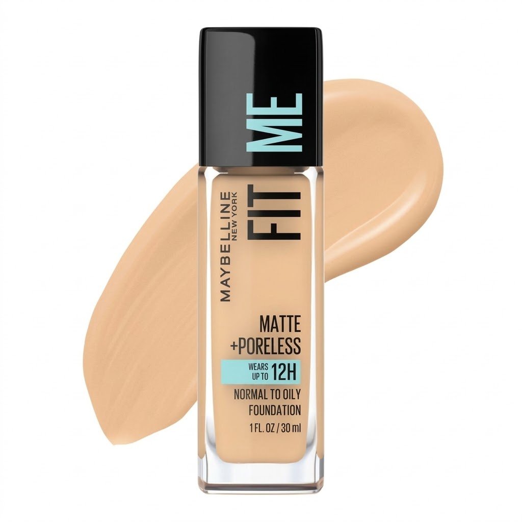 Fit Me Matte + Poreless Base de maquillaje