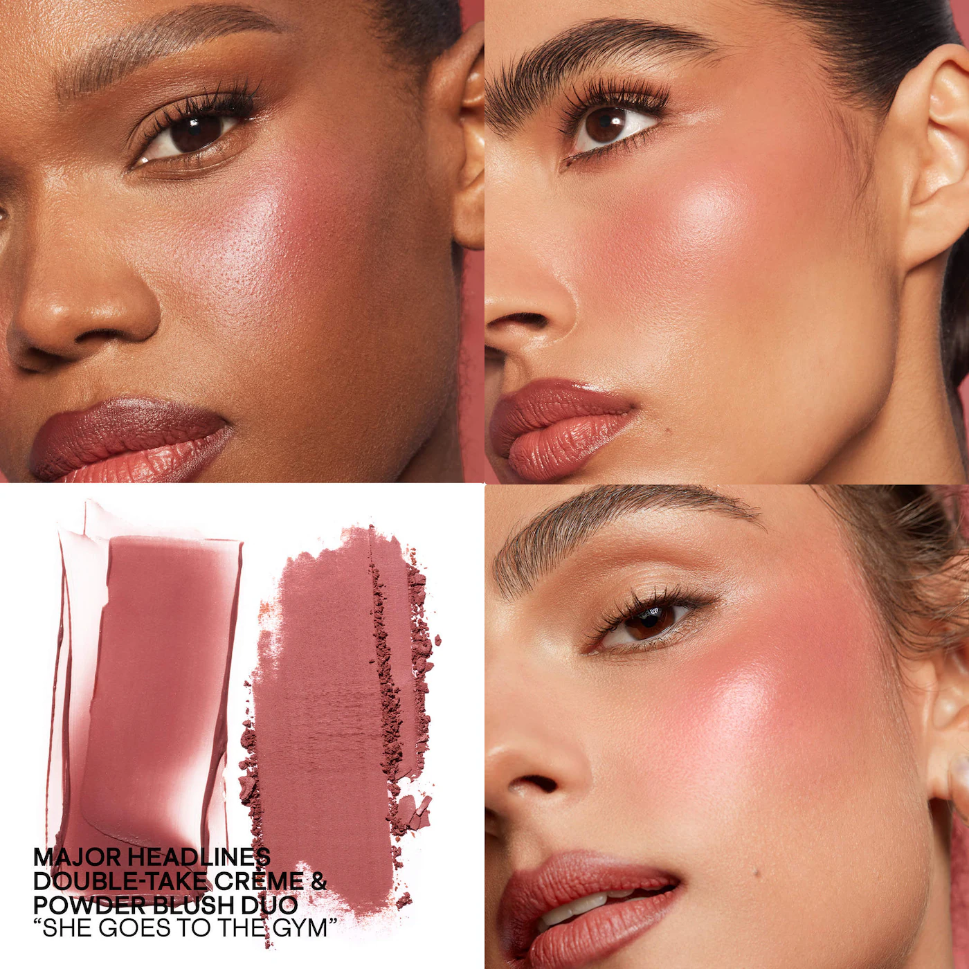 Mini Major Headlines Double - Take Créme and Powder Blush Duo