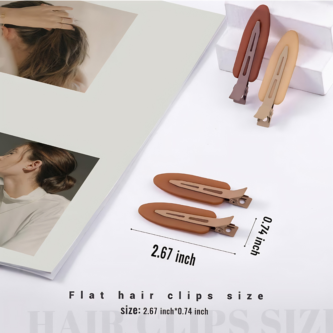 Ganchos planos para cabello